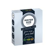 Mister Size TESTER Suurused 47, 49, 53 Mister Size TESTER Suurused 47, 49, 53